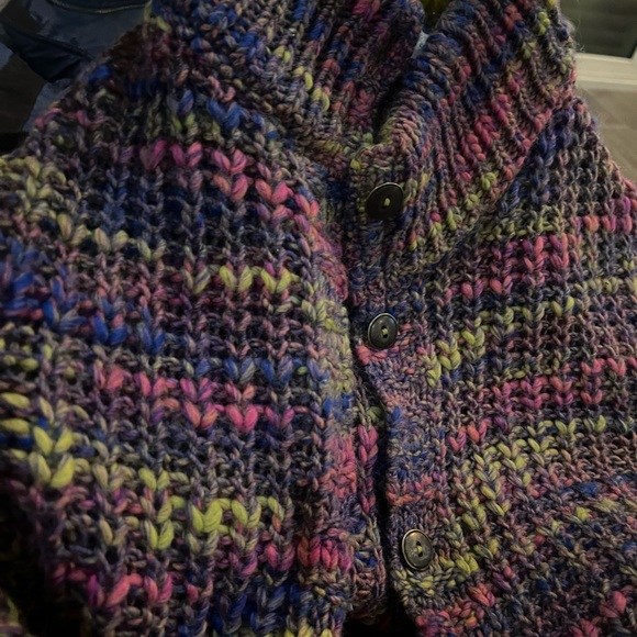 Sundance Long multicolor cardigan L - Picture 14 of 15